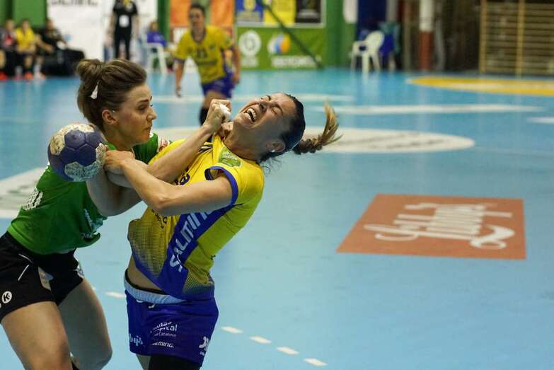 Momento del partido de este sábado (Foto TA)